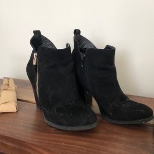 Suede Ankle Booties